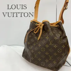 LOUIS VUITTON Petit Noé ルイヴィトン プチ・ノエ M42226 巾着型 ショルダーバッグ モノグラム レディース_247067