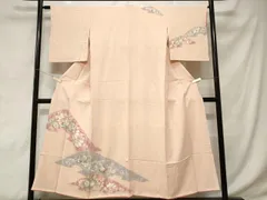 平和屋着物■訪問着　絞り　辻が花　正絹　逸品　CABC6144ev