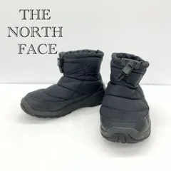 THE NORTH FACE ノースフェイス ヌプシ ブーティ ロゴ ショート NFJ52280 ウィンターブーツ 22cm ブラック キッズ_247068