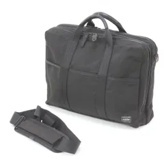 $$ PORTER ポーター ビジネスバッグ ハイブリッド 2WAYバッグ ストラップ付 ブラック