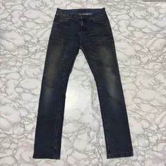 トレンド【nudie jeans ヌーディジーンズ  【商品名】名作/thin finn シンフィン/ストレッチ スキニー/コーティング デニム パンツ