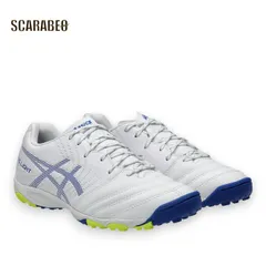 アシックス DS LIGHT JR GS TF ホワイト/アシックスブルー ジュニア トレーニングシューズ ターフシューズ 土対応 ディーエスライト 子供用 1104a053-101 19.0