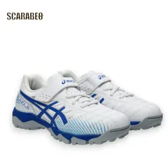 アシックス JUNIOLE 7 TF ホワイト/アシックスブルー ジュニア トレーニングシューズ ターフ サッカー 土対応 ジュニオーレ 子供用 1104a056-100 17.0