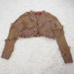 PINK HOUSE  ピンクハウス   ラビットファー  ボレロ  カーディガン