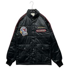 美品】 76 Lubricants フルパッチ ワッペン 中綿ジャケット 黒 - メルカリ