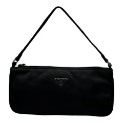 PRADA(プラダ) Accessory Pouch Mini Handbag アクセサリー ポーチ ミニ ハンド バッグ ブラック