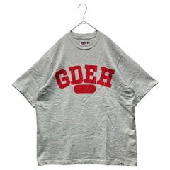 Supreme × GOODENOUGH(シュプリーム × グッドイナフ) 25SS GOODENOUGH S/S Top  Ash Grey グッドイナフ プリント Tシャツ M グレー×レッド
