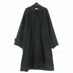 グラフペーパー Graphpaper 25AW Solotex Twill Oversized Coat オーバーサイズ ステンカラーコート 1 ブラック 黒 GU253-10160Bのサムネイル