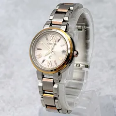 CITIZEN シチズン xC クロスシー レディース 腕時計 H058-T016553 電波ソーラー  クォーツ 稼働品 166