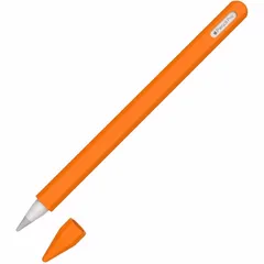 Apple Pencil Pro 2024用/ Apple For pencil 第2世代用 アップルペンシルケース シリコン アップルペンシルカバー Tersely シリコン保護ケース かわいい 鉛筆 デザイン 握りやすい T 滑り止め グリップ 柔らかい