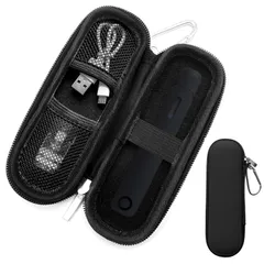 まとめて収納可能 カートリッジ リキッド ドクタースティックTypeX対応用のカバー Model2対応 ドクターベイプ 防水 (ブラック) 耐衝撃 TypeX対応カバー Stick Dr model3にも対応 DR.VAPE2用のケース