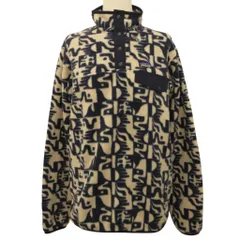 パタゴニア Patagonia シンチラ スナップ フリースジャケット 65572 総柄 XXL ベージュ紺 ネイビー