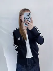 アディダス ヨーロッパ ブラック トラックジャージ