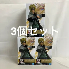 未開封 NARUTO疾風伝 忍界造形外伝 波風ミナト フィギュア 3個セット SF2436 c101