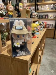 ⭐️【正規品・新品未使用】POP MART THE MONSTERS FALL IN WILD ラブブ フィギュア 正規品 未開封 デニム オーバーオール ぬいぐるみペンダントキーホルダー