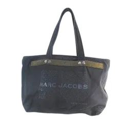 マークジェイコブス MARC JACOBS トートバッグ ショルダー ロゴ ブラック 黒系 キャンバス地 のサムネイル