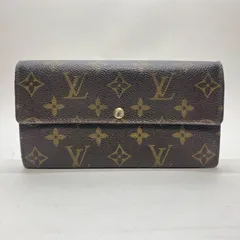 3029 LOUIS VUITTON ルイヴィトン モノグラム 長財布 イニシャル K.K ポルトフォイユ サラ