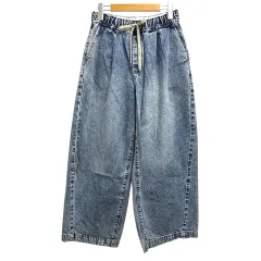 ジャーナルスタンダード JOURNAL STANDARD パンツ 25-030-400-7061-1-0 デニム ウエストゴム ワイド 36 インディゴブルー