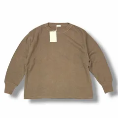 参考上代18700円 未使用 crepuscule Thermal P/O サーマルプルオーバー カットソー クレプスキュール 2501-005 ブラウン 1 （7084M）のサムネイル
