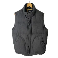 ステューシー STUSSY ウールダウンベスト ベスト ウール L グレー