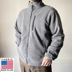 美品 00s L.L.Bean ポーラテック フリース ジャケット M グレー系 フルジップ エルエルビーン ビンテージ D153-18-0033ZV