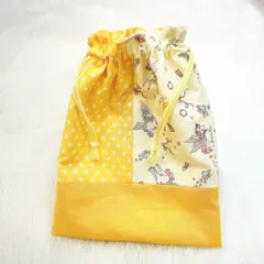 給食袋 巾着 コップ袋 小物入れ 歯ブラシ袋 小学校 女の子 ユニコーン