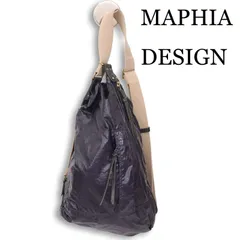 MAPHIA DESIGN マフィアデザイン 通年★ ボディバッグ 斜め掛け ワンショルダー スリング バッグ Sz.F メンズ
