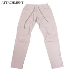 22SS★ ATTACHMENT アタッチメント 通年 ストレッチ ツイル★ コンパクト2way バイカー カーゴ イージー パンツ Sz.3 メンズのサムネイル