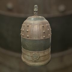 eyeknow 74様専用// 吊鐘 青銅半鐘 高さ40.7cm幅24￼cm - メルカリ