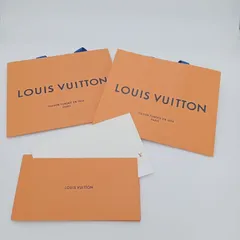 【ブランドショッパー／紙袋】LOUIS VUITTON ヴィトン ショッパー 2個 まとめ 小物入れや撮影用にも◎　袋　DEC-0007