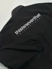 thisisneverthat ブラック ナイロン ジャケット