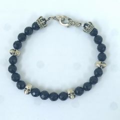 Justin Davis ジャスティンデイビス　スカル　ブレスレット　SV925 Justin Davis ジャスティンデイビス スカル ブレスレット SV925 - メルカリ