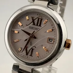 SEIKO 1B22 -0AC0 セイコー LUKIA ルキア　レディース　腕時計 稼働品 電波ソーラー 受信確認済み　保存箱あり【V331】