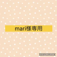 mari様専用ページ☆。.:＊・゜