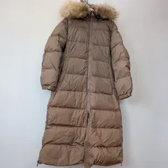 TATRAS OTTTAWA　オタワ　ロングダウンコート　ファー　1　ブラウン 美品】TATRAS OTTAWA ロングダウンコート 02 モカ ラクーンファー 定価