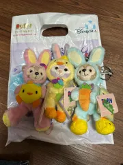 ダッフィーキーホルダー シェリーメイキーホルダー ステラルーキーホルダー イースターセット ダッフィーと友達たちキーホルダー