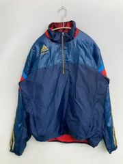 adidas ナイロンジャケット M ネイビー