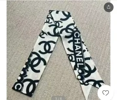 CHANEL シャネル CCロゴ ツイリー スカーフ 新品