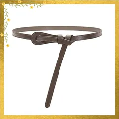 [EnjoIt] ベルト 細いベルト レディース 本革 レトロ カジュアル ビジネス シンプル ファッション グレース G5005 0