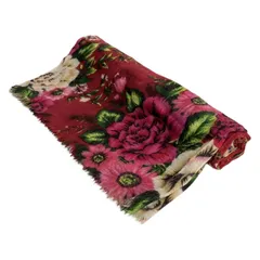 EPICE(エピス) ストール(ショール)美品  - レッド×ピンク×マルチ ウール