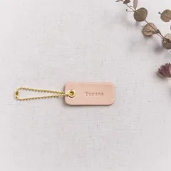 ❇︎  リニューアル　❇︎   スクエア レザーネームタグ　❇︎　革ネームタグ　席札