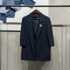 ZARA ザラ レディース ベーシック Classic 7分 オープン ブレーザー ジャケット