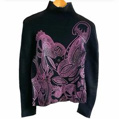 極美品)me ISSEY MIYAKE プリーツハイネックカットソー 洗える - メルカリ