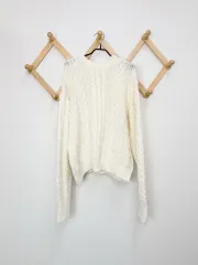 タグ シーグリ cignature(シグネチャー) ケーブル ニット