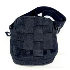 【中古】SUPREME 24SS Woven Shoulder Bag ブラック シュプリーム[19][240019523535]
