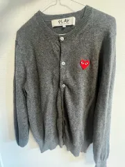 (S) コム・デ・ギャルソン カーディガン グレー