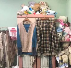 カモメサンマツミライクリップチャイルドマガジンモリノガトコヤヴィンテージコーディネートセット