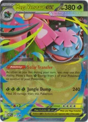 メガフシギバナex　海外版 英語版　プロモ　Mega Venusaur ex - MEP013 -　海外限定イラスト