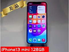 【美品】 Apple  iPhone 13 mini MLJF3J/A ピンク バッテリー最大容量83% 赤ロム保証/おまけ付き