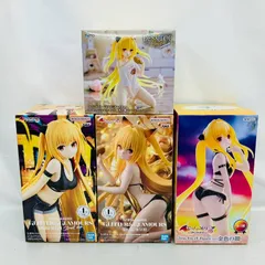 未開封 ToLOVEる ダークネス 金色の闇 プライズ フィギュア 4体 まとめ セット / とらぶる Desktop Cute ルームウェア Trio-Try-iT GLITTER ＆ GLAMOURS